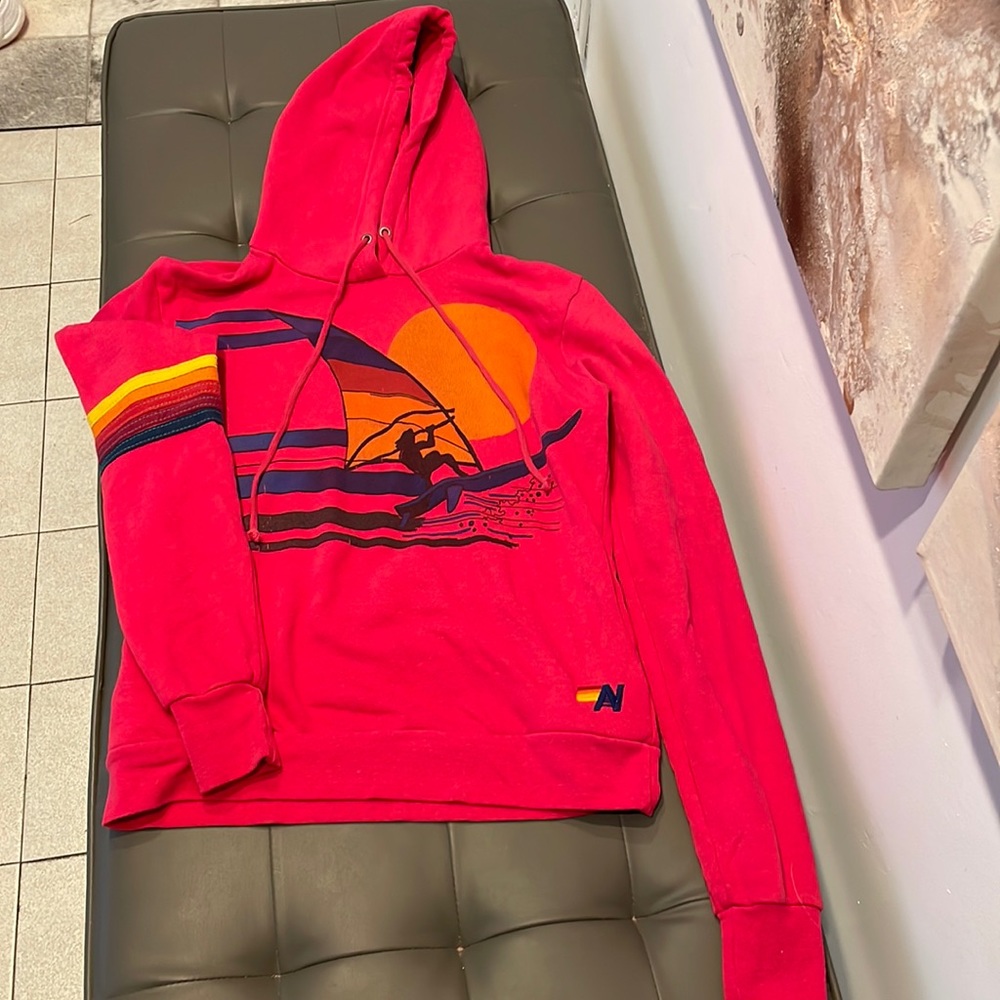 Ladies Aviator Nation Sailing image hippie with side pockets. Only worn once!
